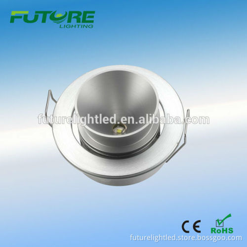 1w 3030 smd led kitchen lighting,12V input dimmable led recessed ceiling light